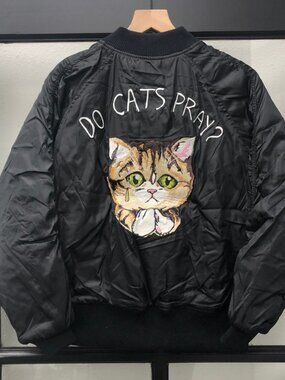 New RARE UNIF Do Cats Pray Jacket - Size S